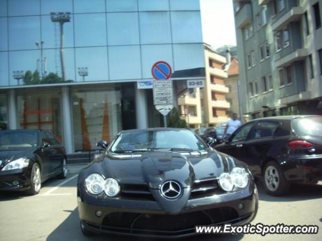 Mercedes SLR spotted in Sofia, Bulgaria