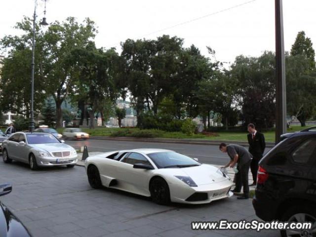 Lamborghini Murcielago spotted in Budapest, Hungary