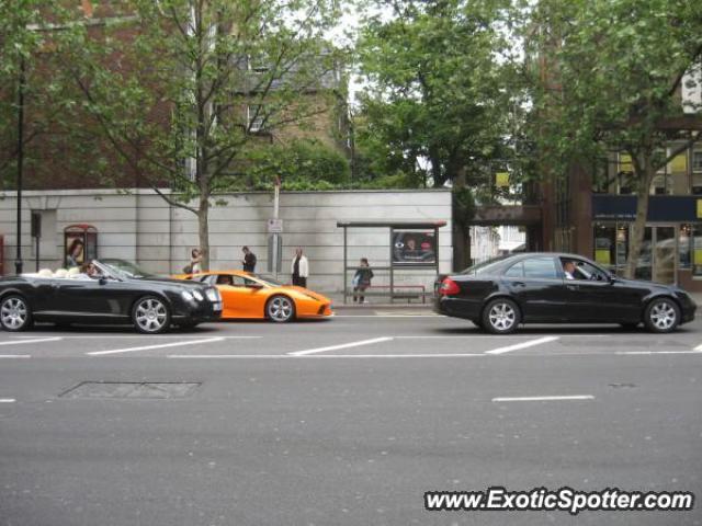 Lamborghini Murcielago spotted in London, United Kingdom