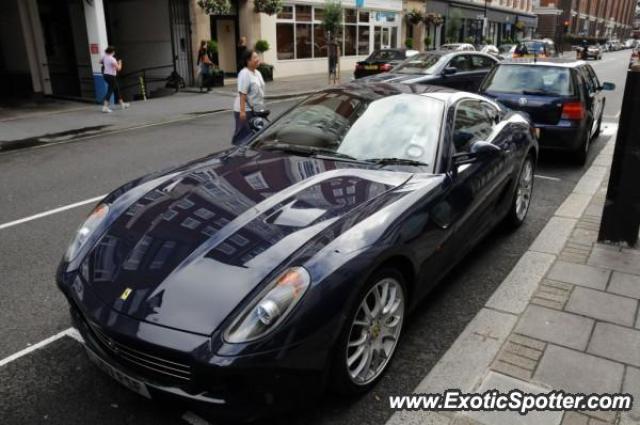 Ferrari 599GTB spotted in London, United Kingdom