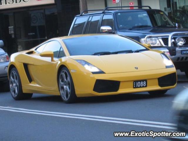 Lamborghini Gallardo spotted in Sydney, Australia