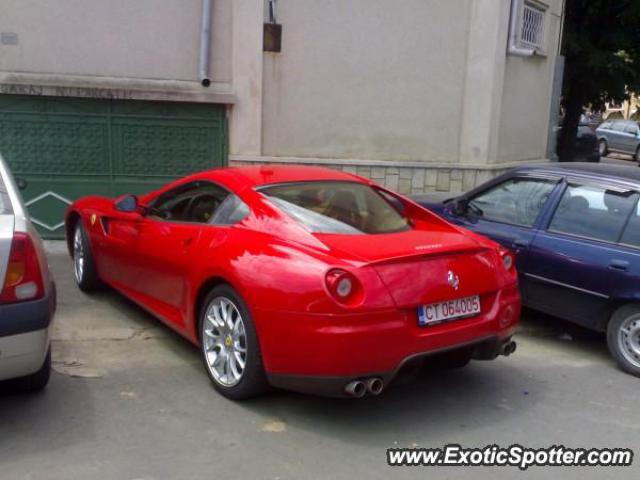 Ferrari 599GTB spotted in Constanta, Romania