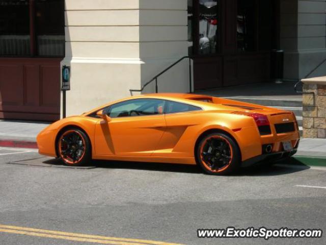 Lamborghini Gallardo spotted in San Jose, California