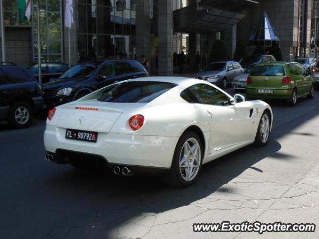 Ferrari 599GTB spotted in Budapest, Hungary