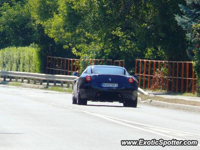 Ferrari 599GTB spotted in Fonyód, Hungary