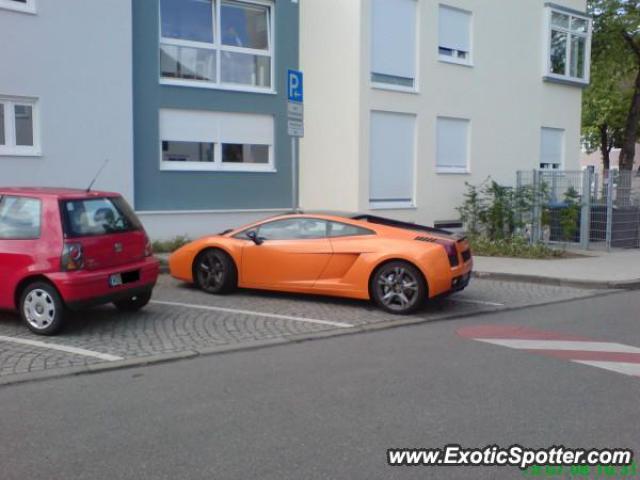 Lamborghini Gallardo spotted in Wolfsburg, Germany