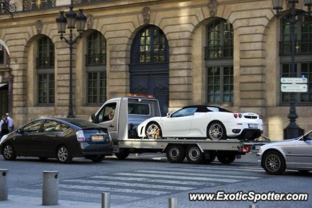 Ferrari F430 spotted in Paris, France