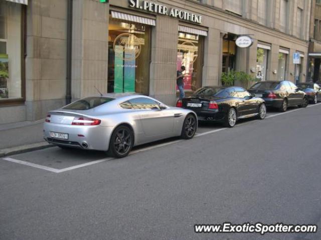 Aston Martin Vantage spotted in Zurich, Switzerland