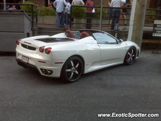 Ferrari F430 spotted in Vancouver BC, Canada