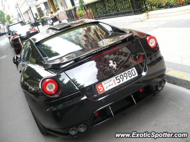 Ferrari 599GTB spotted in Paris, France