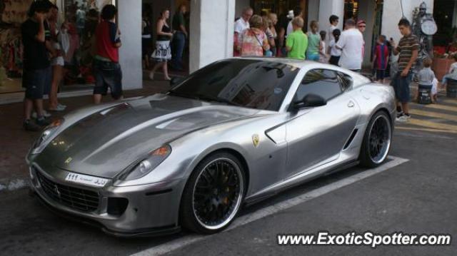 Ferrari 599GTB spotted in Poto Banus, Spain