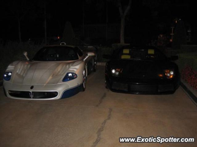Maserati MC12 spotted in Napa, California