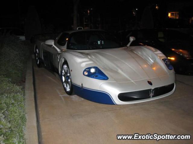 Maserati MC12 spotted in Napa, California
