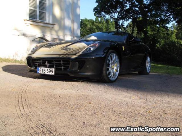 Ferrari 599GTB spotted in Helsinki, Finland