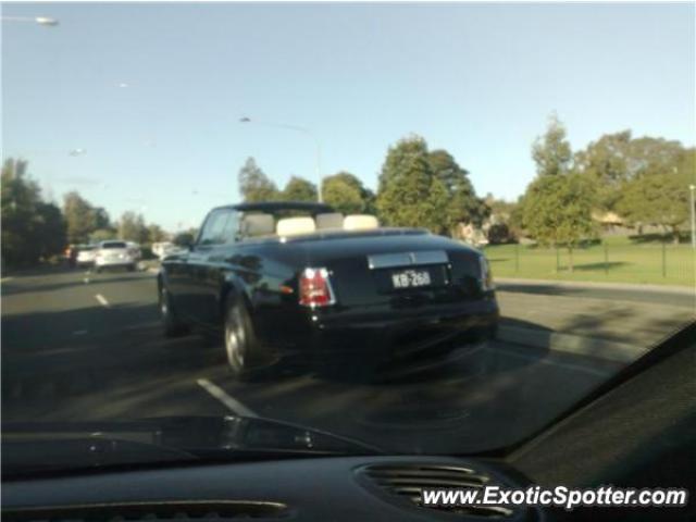 Rolls Royce Phantom spotted in Sydney, Australia