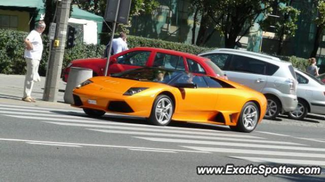 Lamborghini Murcielago spotted in Warsaw, Poland