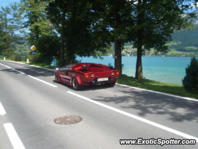 Lamborghini Countach spotted in Attersee, Austria