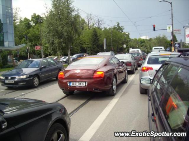 Bentley Continental spotted in Sofia, Bulgaria