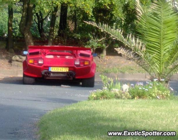 Lamborghini Countach spotted in Biarritz, France, France