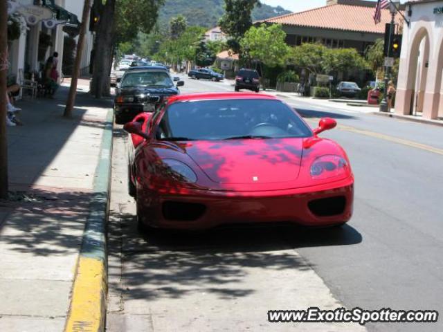 Ferrari 360 Modena spotted in Santa Barbra, California