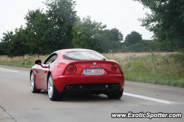 Alfa Romeo 8C spotted in Hamburg, Germany