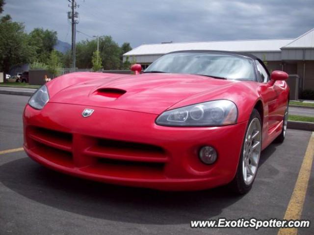 Dodge Viper spotted in Salt Lake City, Utah