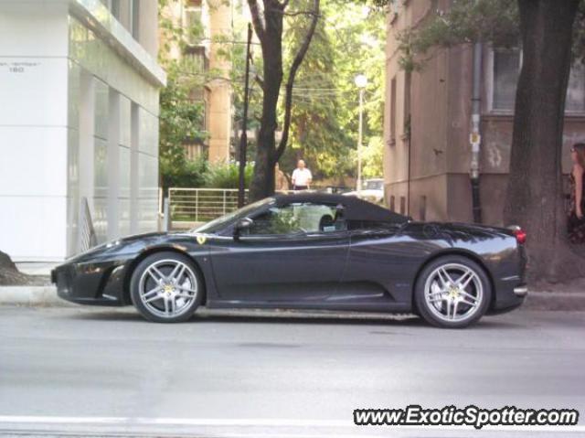 Ferrari F430 spotted in Sofia, Bulgaria