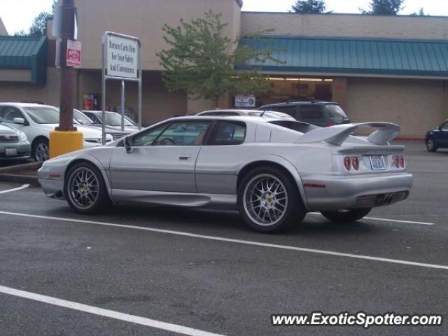 Lotus Esprit spotted in Mill Creek, Washington