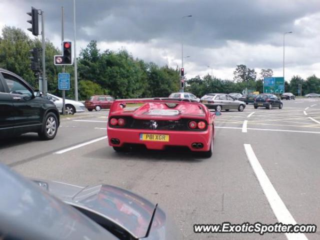 Ferrari F50 spotted in Stratford Upon Avon, United Kingdom