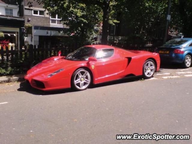 Ferrari Enzo spotted in Hampstead, United Kingdom