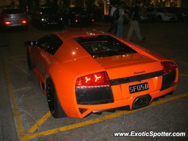 Lamborghini Murcielago spotted in Singapore, Singapore