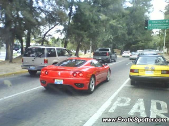 Ferrari 360 Modena spotted in Zapopan, Mexico