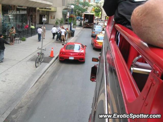 Ferrari 360 Modena spotted in Toronto, Canada