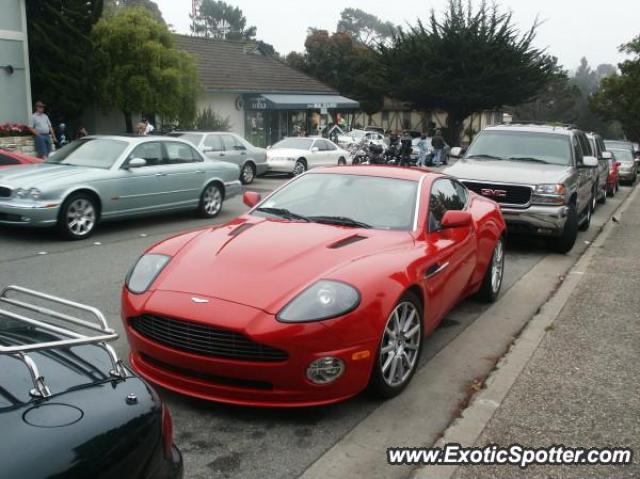 Aston Martin Vanquish spotted in Carmel, California