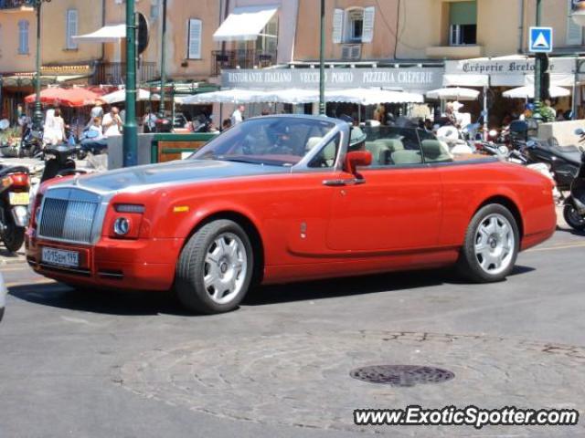 Rolls Royce Phantom spotted in St Tropez, France