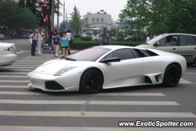 Lamborghini Murcielago spotted in Beijing, China