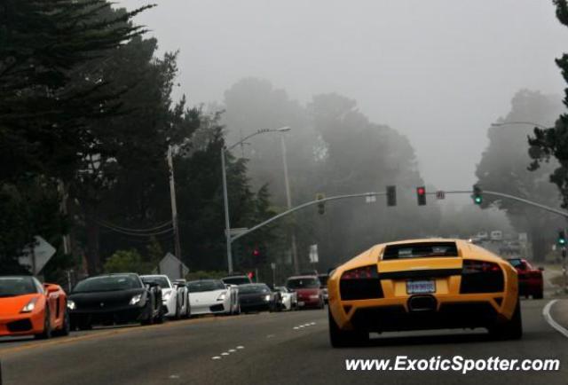 Lamborghini Murcielago spotted in Carmel, California