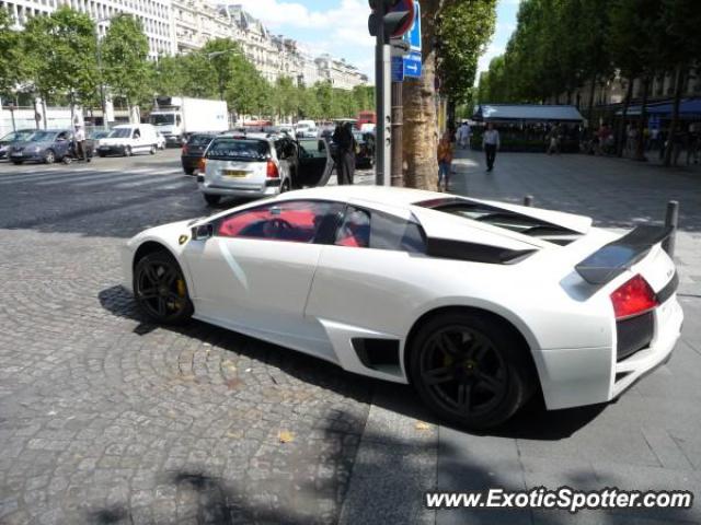 Lamborghini Murcielago spotted in Paris, France