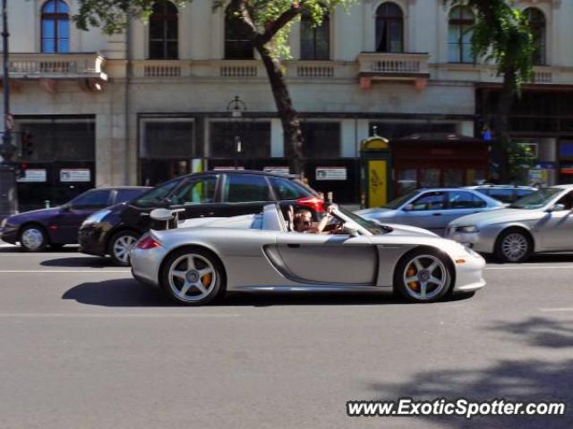 Porsche Carrera GT spotted in Budapest, Hungary