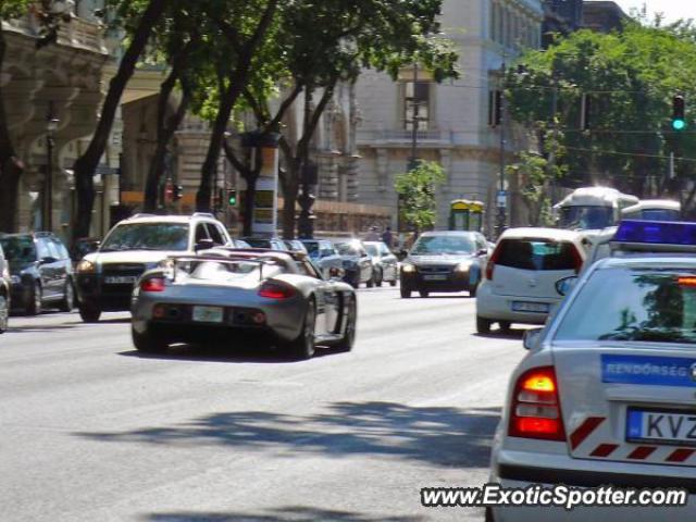 Porsche Carrera GT spotted in Budapest, Hungary