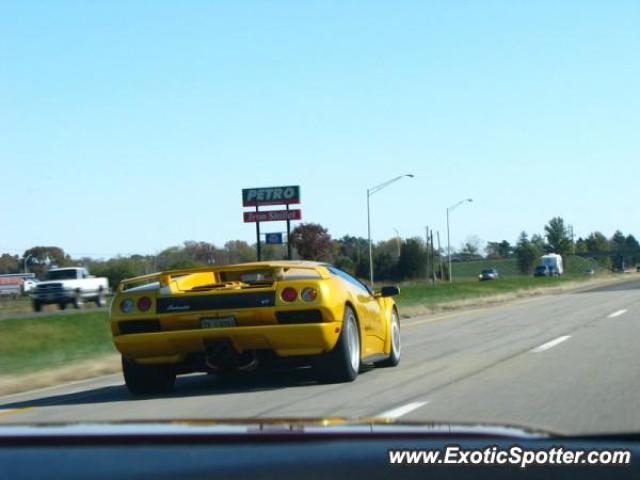 Lamborghini Diablo spotted in Carmel, Indiana