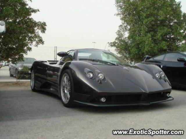 Pagani Zonda spotted in Unknown City, Bahrain