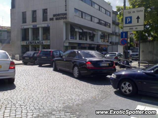 Mercedes Maybach spotted in Braga, Portugal