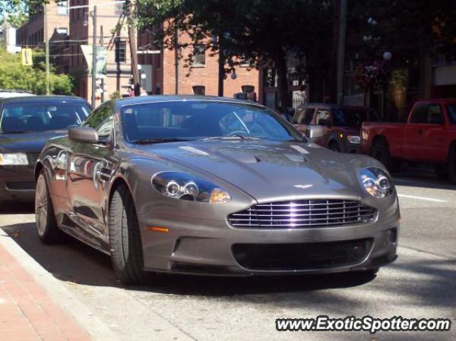 Aston Martin DBS spotted in Vancouver, Canada