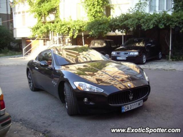 Maserati GranTurismo spotted in Sofia, Bulgaria