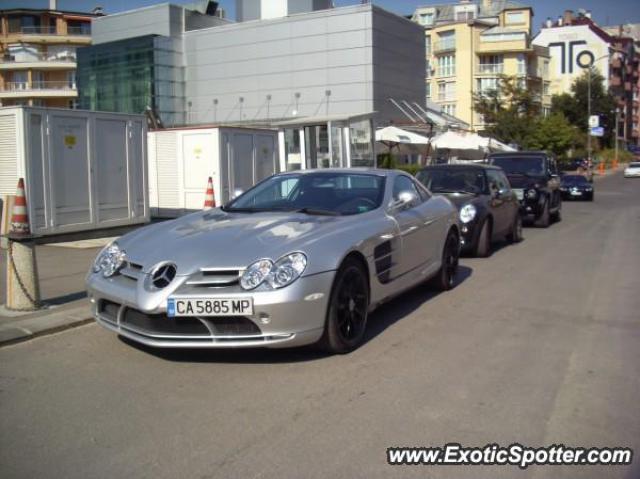 Mercedes SLR spotted in Sofia, Bulgaria