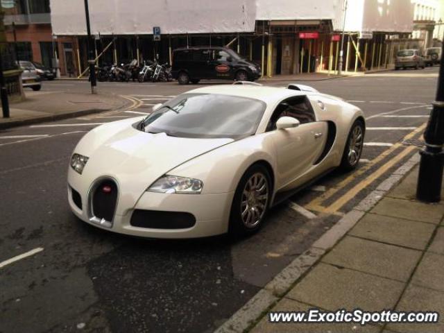 Bugatti Veyron spotted in Birmingham, United Kingdom