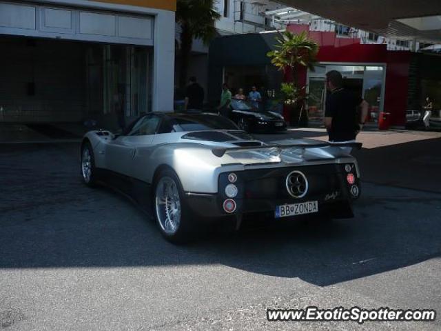 Pagani Zonda spotted in Velden am Wörthersee, Austria