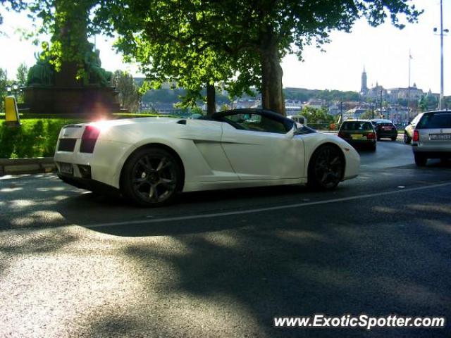 Lamborghini Gallardo spotted in Budapest, Hungary