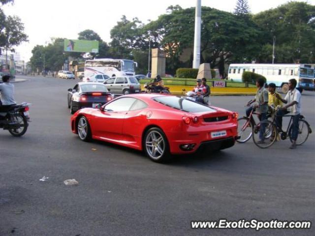 Ferrari F430 spotted in Bangalore, India